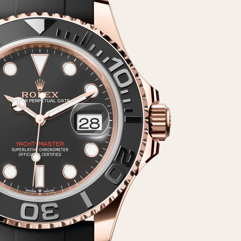 ROLEX/ヨットマスターII　エバーローズゴールド Rolex Yacht-Master 40 18 kt Everose gold, M126655-0002